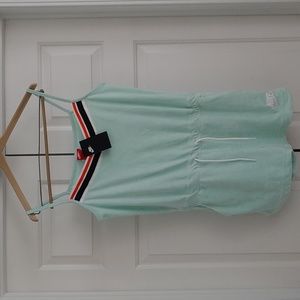 Nike Terry Cloth Drawstring Shorts Jumpsuit Medium New